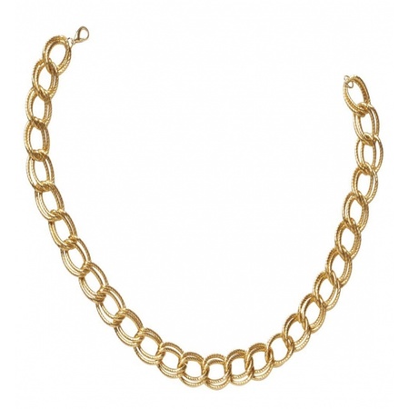 Long gold chain 60 cm