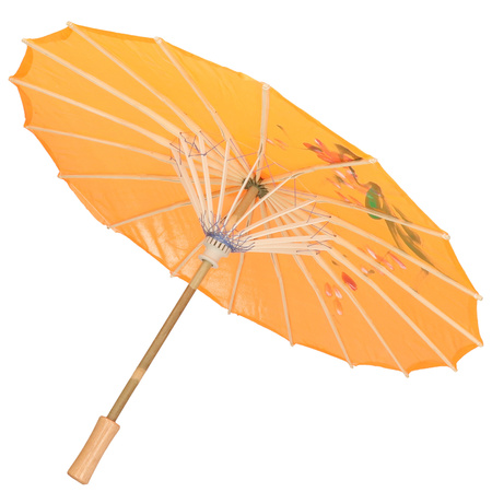 Decoratie parasol China oranjel 80 cm