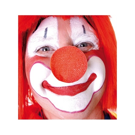 Red clowns nose foam