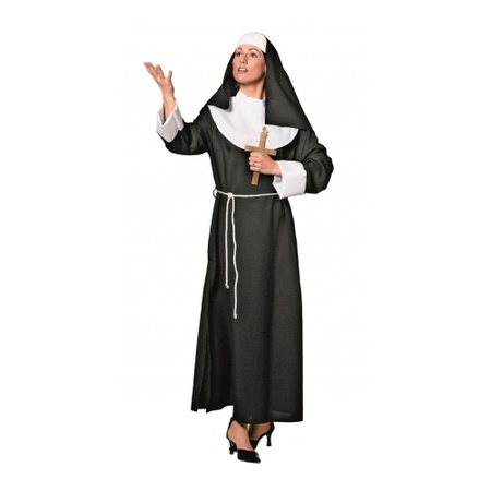 Compleet nonnenpak maat 38 voor dames