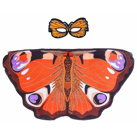 Speelgoed dagpauwoog vlinder verkleedset