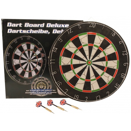 Dartboard 45 cm with darts 