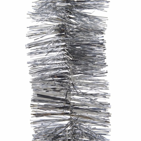 Zilver met zwarte Kerstversiering voor 150 cm boom 95-delig