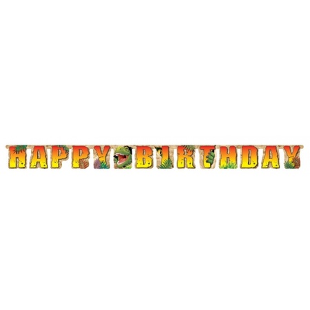 Dinosaur birthday wish line