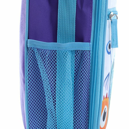 Puckator Portable lunch cooler bag with 2x cooling element - Monstarz print - 5.8 liters