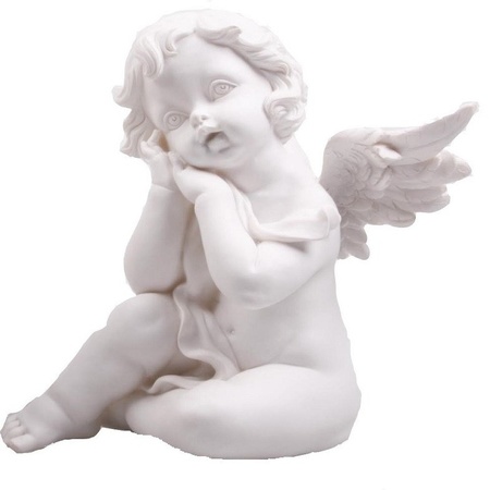 Nebu Nadruk galerij Slapende engel beeld 22 cm | Fun en Feest