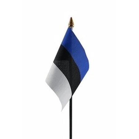 Estland vlaggetje polyester