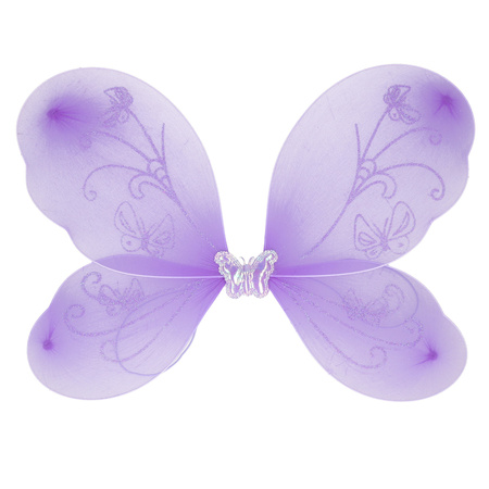 Purple fairie wings 44 x 38 cm