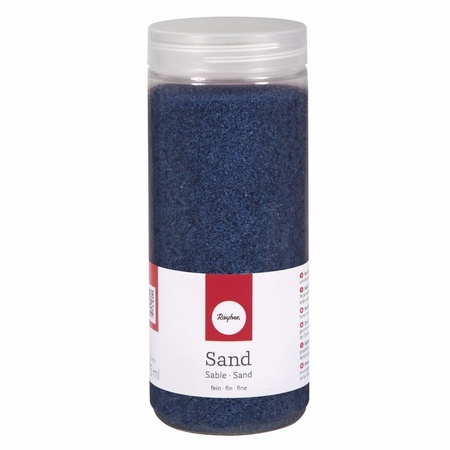 Fijne zandkorreltjes blauw 475 ml