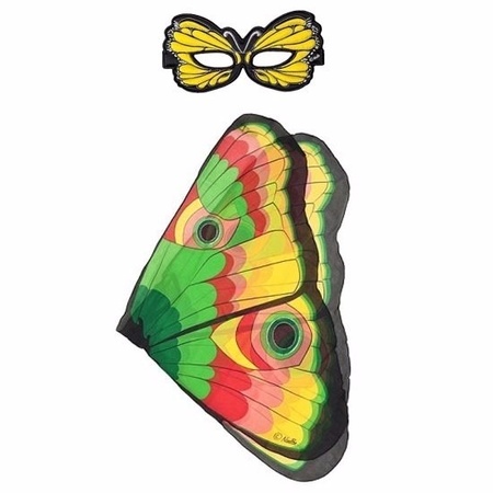 Speelgoed gekleurde vlinder verkleedset