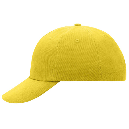 Baseballcaps in gele kleur