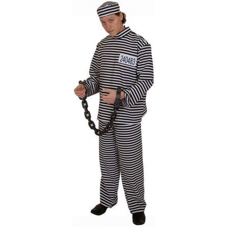 Prisoner costume for adults