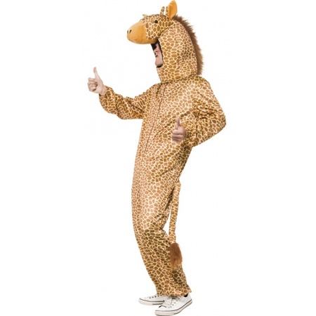 Giraffe carnaval costume for adults