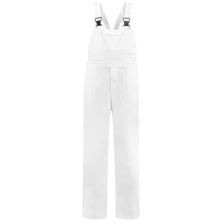 Big size white dungarees for adults