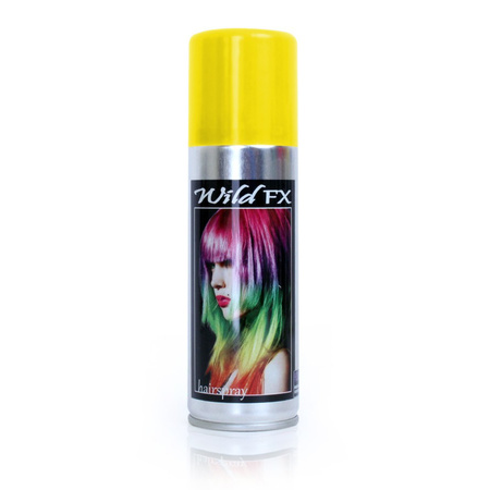 Yellow hairspray