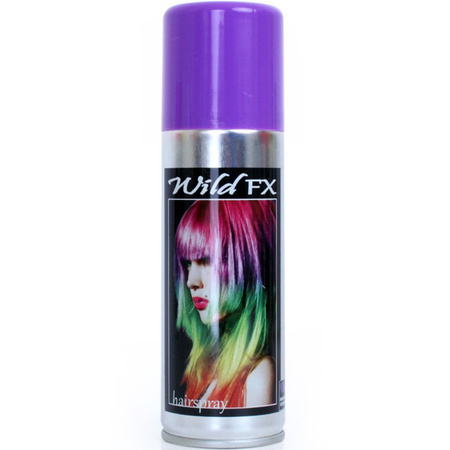 Purple hairspray