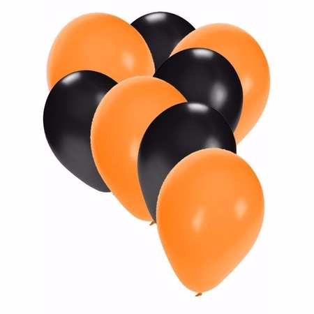Halloween thema ballonnen pakket 30 stuks