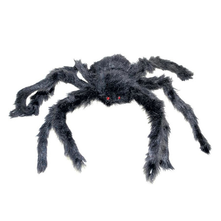 Halloween/Horror decoratie spin zwart 60 cm
