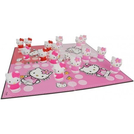 Roze knuffeldoekje van Hello Kitty Fun en Feest