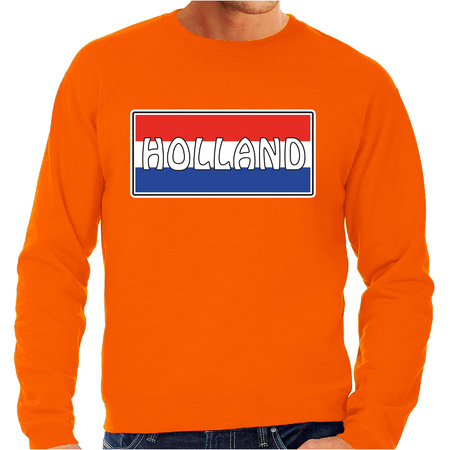 Nederland landen sweater oranje voor heren