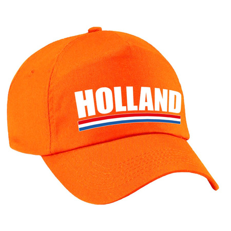 Holland cap orange for adults