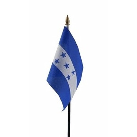 Honduras vlaggetje polyester
