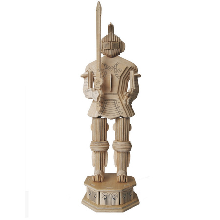 Wooden 3D puzzle knight 23 cm