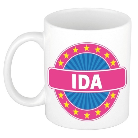 Voornaam Ida koffie/thee mok of beker