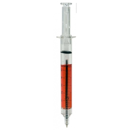 Syringe with pen