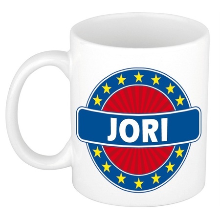 Voornaam Jori koffie/thee mok of beker