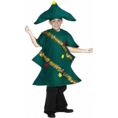 Christmas tree costume for children