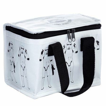 Puckator Small lunch cooler bag with 2x cooling element - Stormtrooper print - 4.4 liters