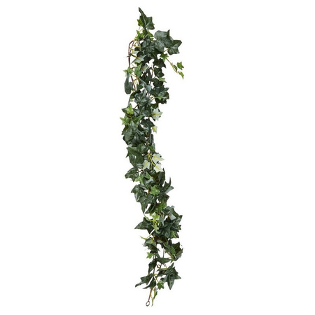 Groene klimop hangplanten 180 cm kunstplanten slinger woonaccessoires/woondecoraties