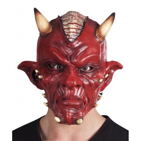 Duivel Lucifer masker voor volwassenen