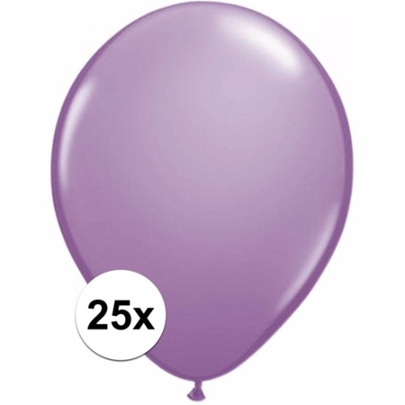 25x Voordelige lavendel ballonnen