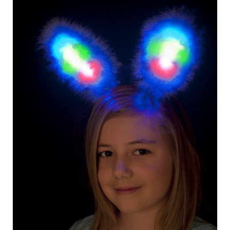 Light up bunny ears