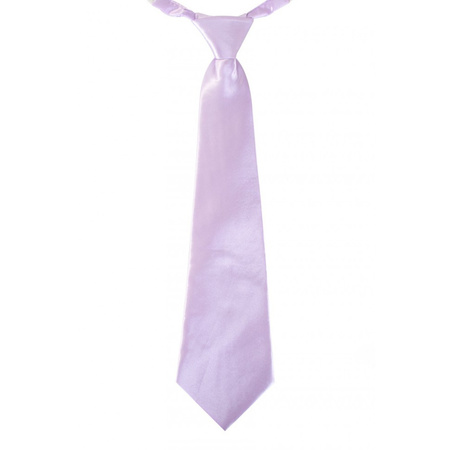 Lila paarse verkleed stropdassen 40 cm voor dames/heren