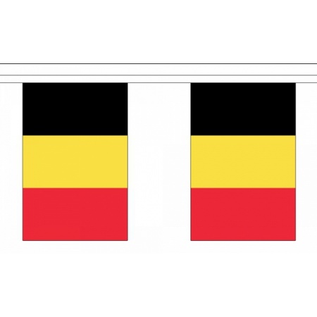 Polyester vlaggenlijn van Belgie