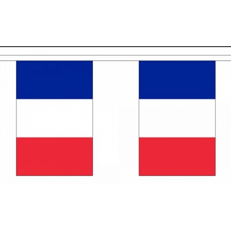Polyester frankrijk vlaggenlijn