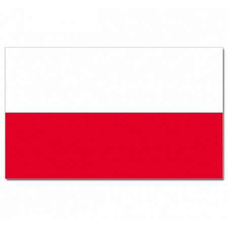 Poolse vlag goede kwaliteit