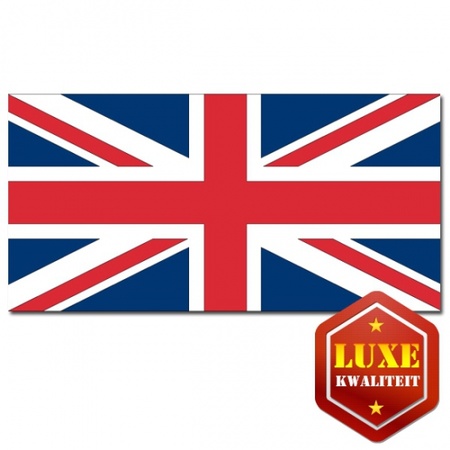 Verenigd Koninkrijk vlag luxe kwaliteit 100 x 150 cm