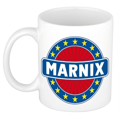 Voornaam Marnix koffie/thee mok of beker