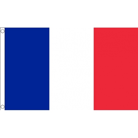 Vlag van Frankrijk mini formaat 60 x 90 cm