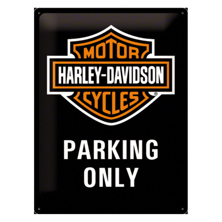Wanddecoatie Parking Harley Davidson