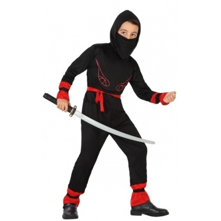 Ninja pak kind zwart
