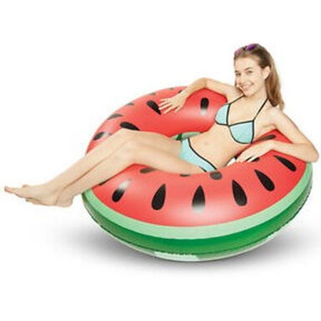 Autonoom Toestand Voorstellen Waterspeelgoed XXL watermeloen fruit zwemband/zwemring 120 cm | Fun en Feest