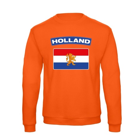 Oranje Holland vlag trui heren