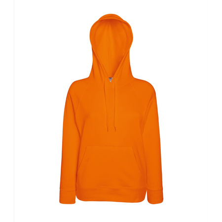 Only Sweatshirt met capuchon licht Oranje-zwart casual uitstraling Mode Joggingkleren Sweatshirts met capuchon 