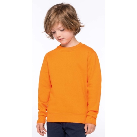 Kan weerstaan regeling Zijn bekend Oranje katoenen sweater zonder capuchon voor kinderen | Fun en Feest