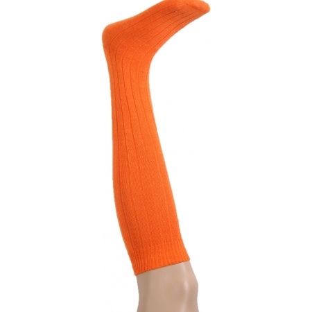 Orange knee socks size 41-47